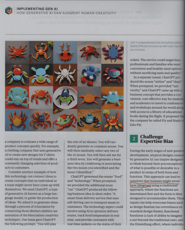 ideas inimaginables por humanos.