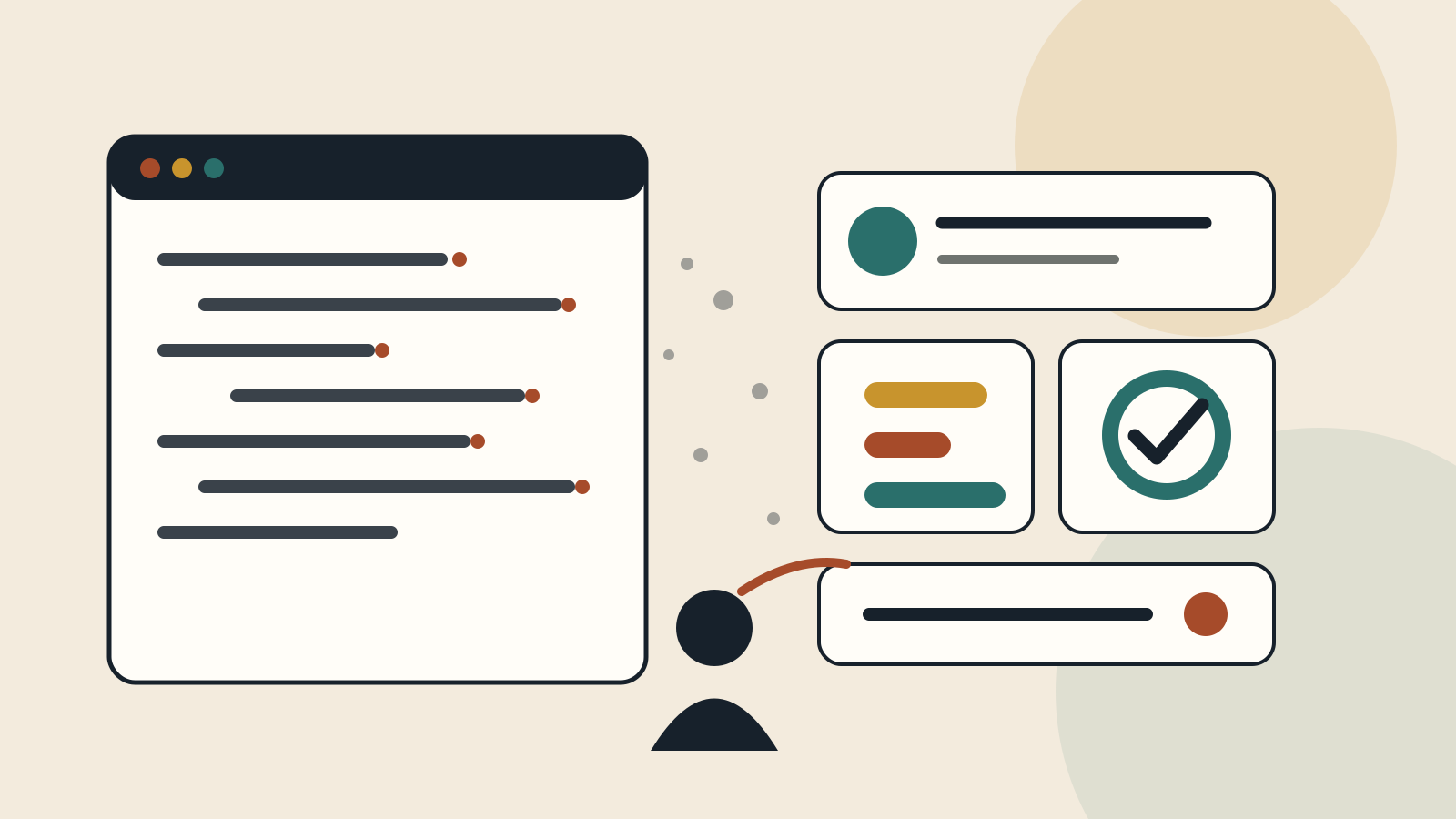 Un editor de código se transforma en un panel de coordinación de agentes.